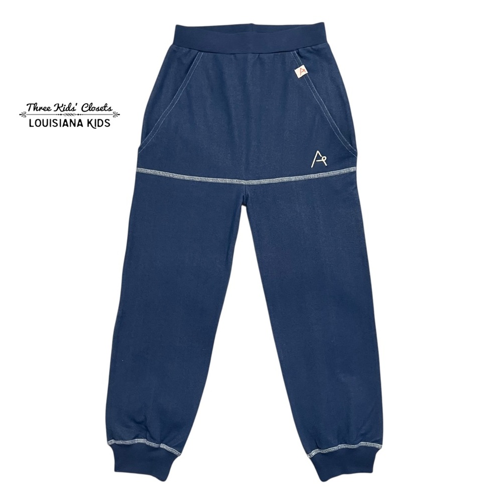 Alba of Denmark Sz 128 (8Y) Navy Blue Joggers Pants